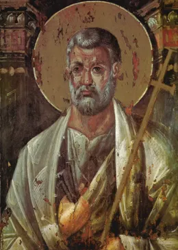 Ikone des heiligen Petrus in Rom (Rebiba–Brasilien)